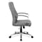 Officesource Boxero Collection Executive High Back with Chrome Frame 1401VGR - alternate 3